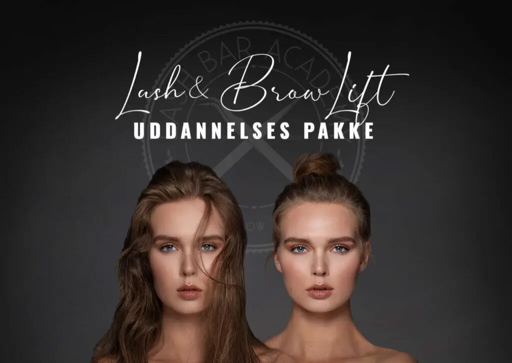 lash lift stylist, Brow lift stylist uddannelse pakke. Kursus brow lamination